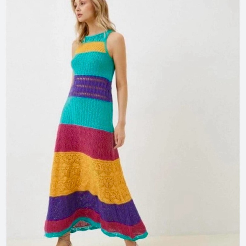 United Colors of Benetton Crochet Dress